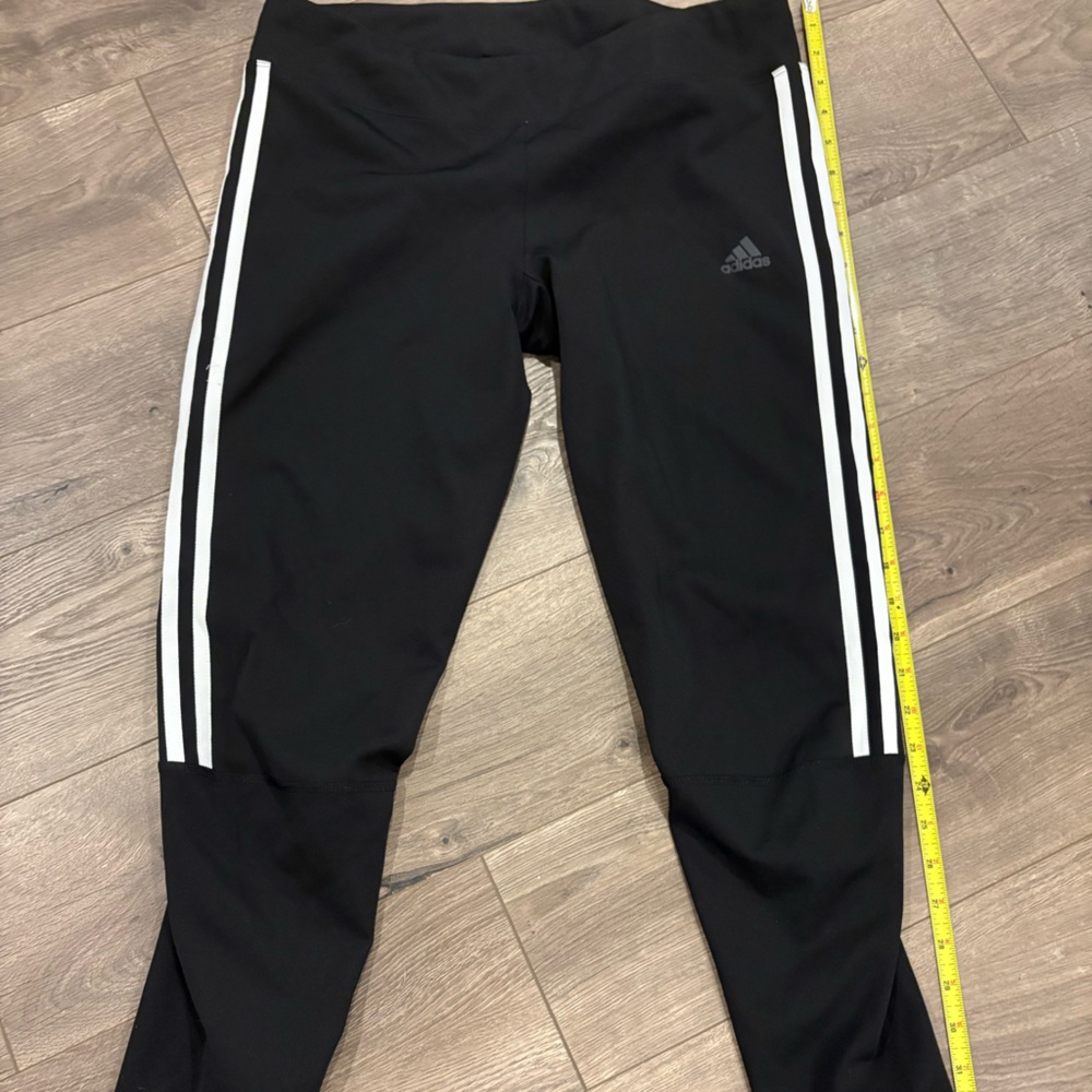 Adidas Womens Black and White Stripes